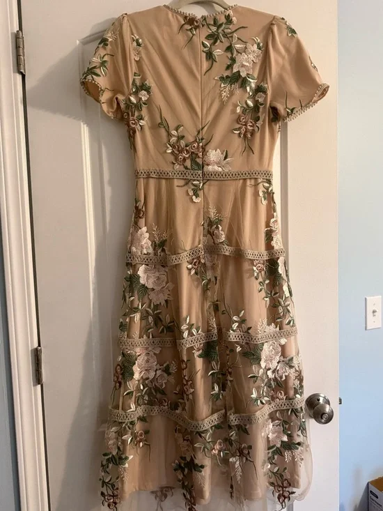 Floral Tulle Dress - Picture 5 of 7